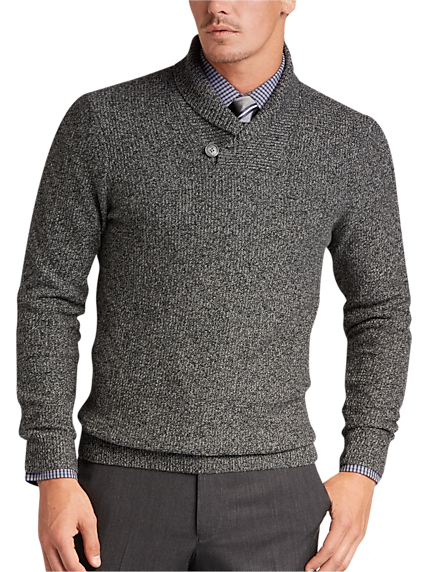 Black Wool Sweater | Mens Wearhouse