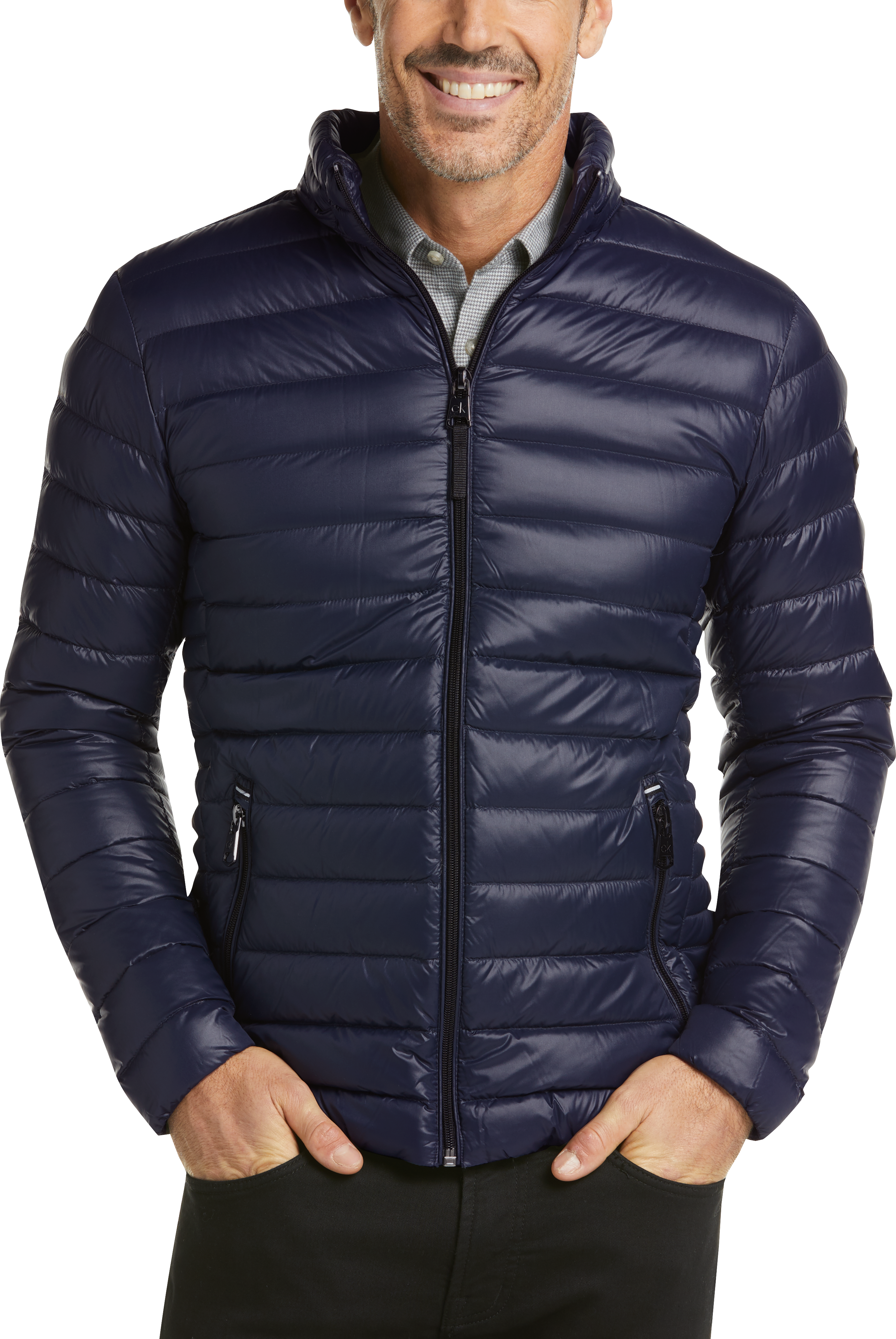 calvin klein packable lightweight down jacket