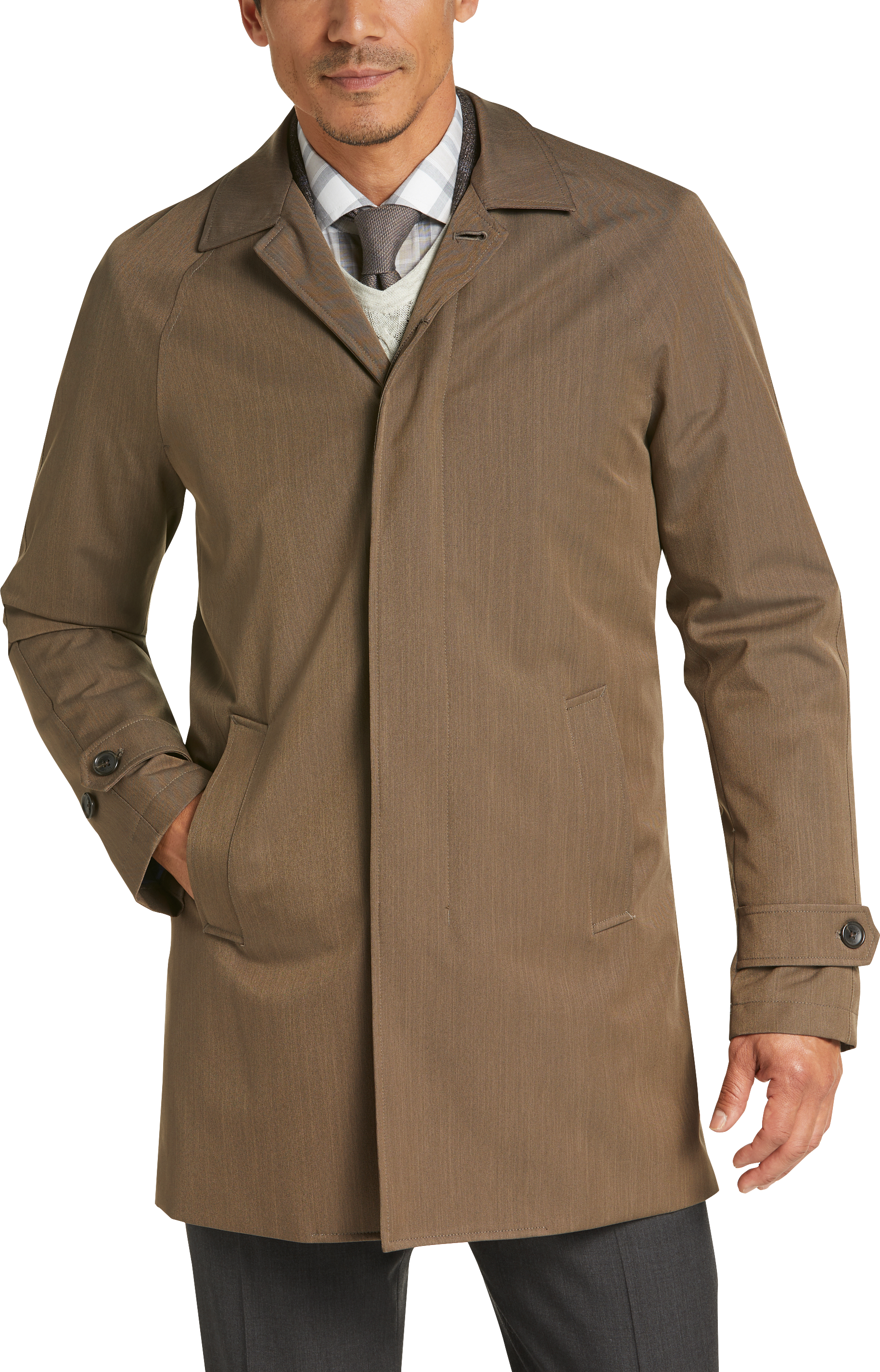 michael kors mens raincoat
