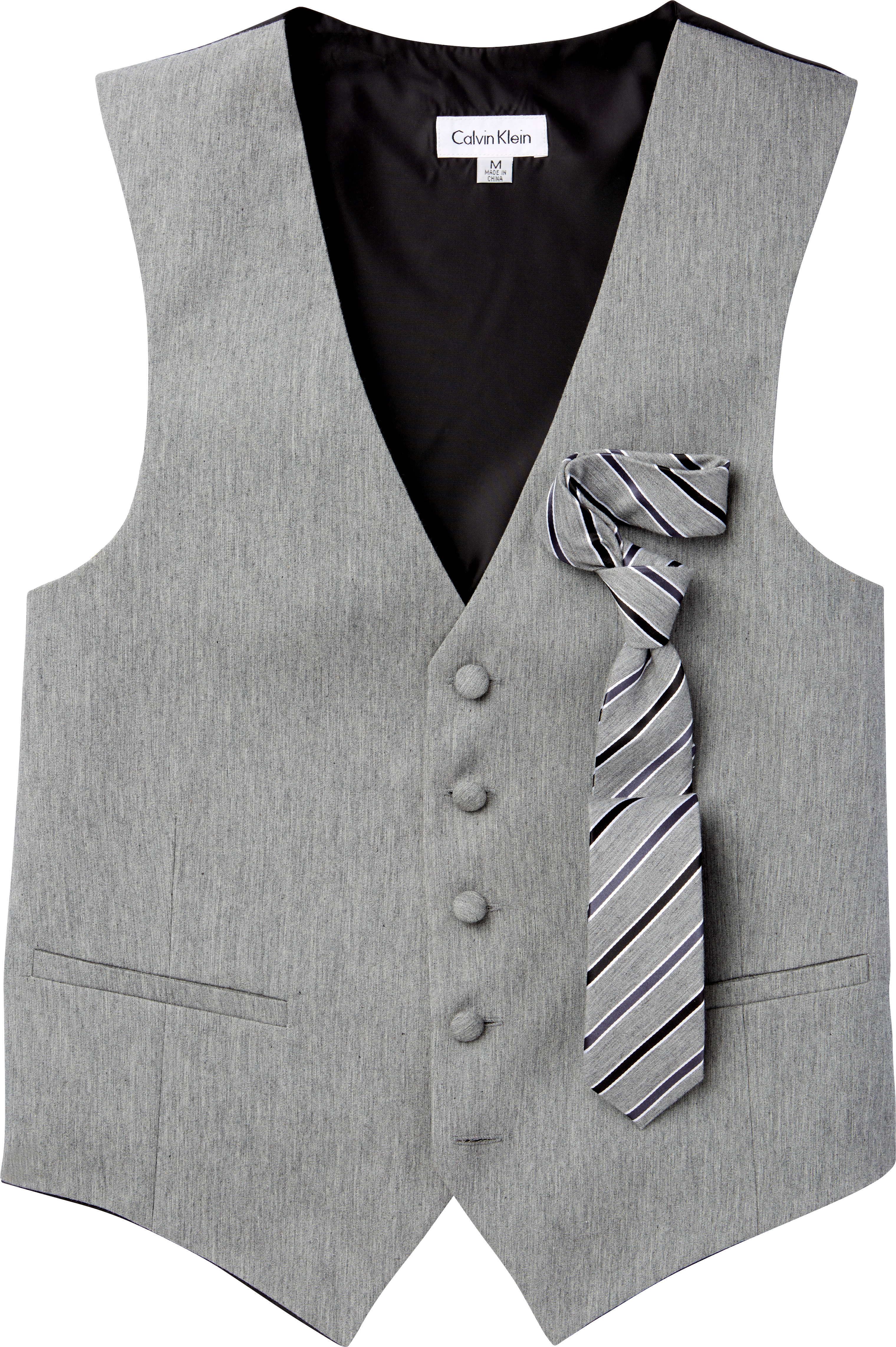 calvin klein grey vest