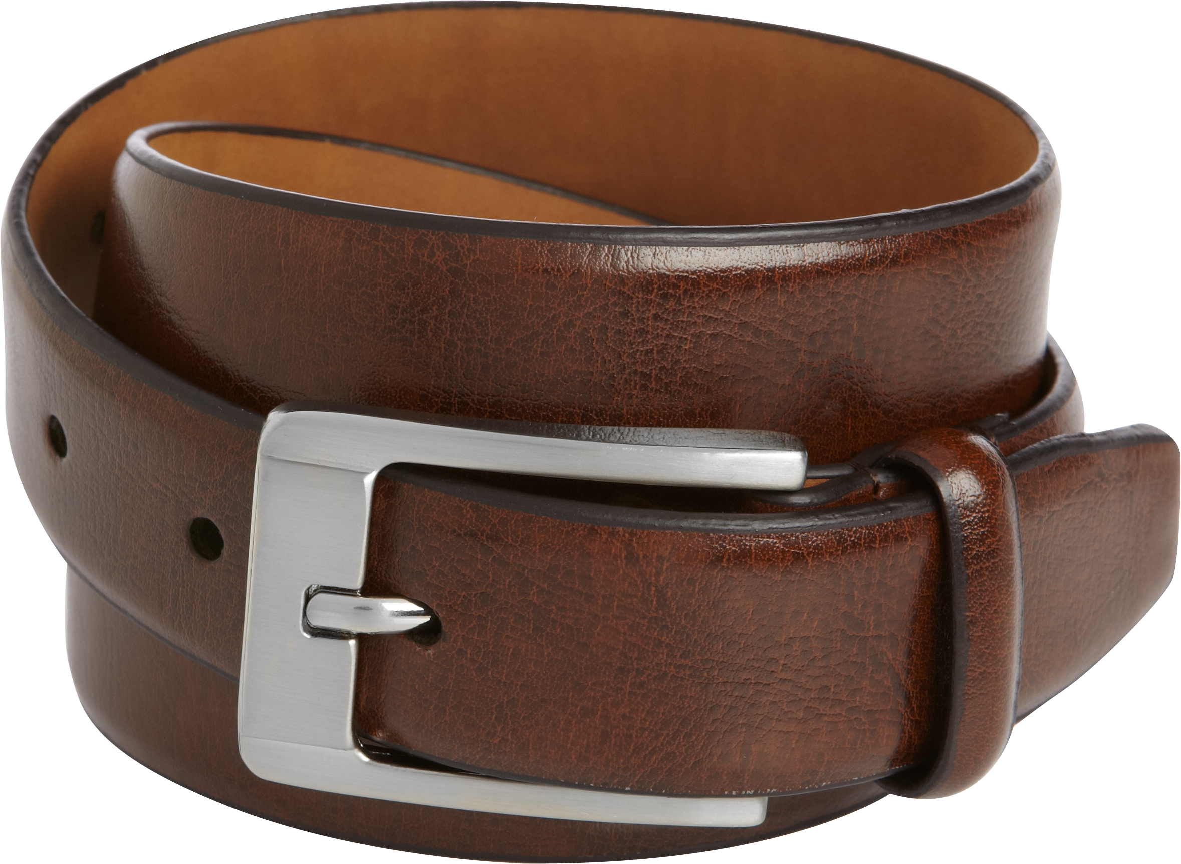 Brown Leather Belt - Brown Shoes & Belts | Men's Wearhouse
