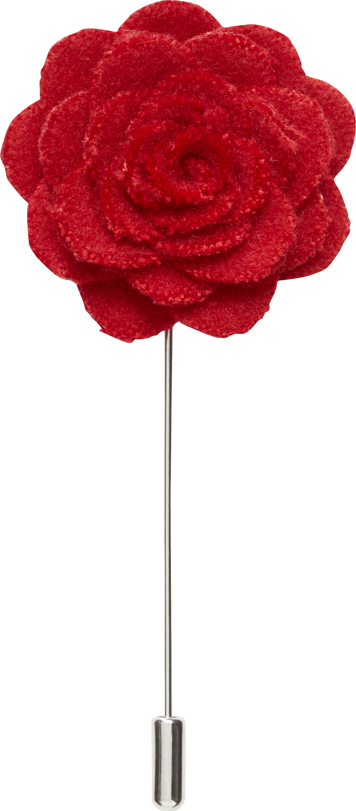 Esquire Red Rose Floral Lapel Pin - Men's Accessories | Men's Wearhouse