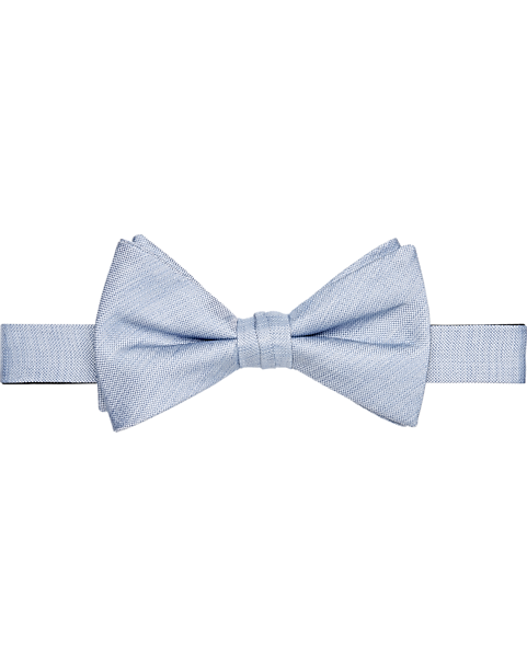 Calvin Klein Blue Woven Pre-Tied Bow Tie - Men's Bow Ties | Men's Wearhouse
