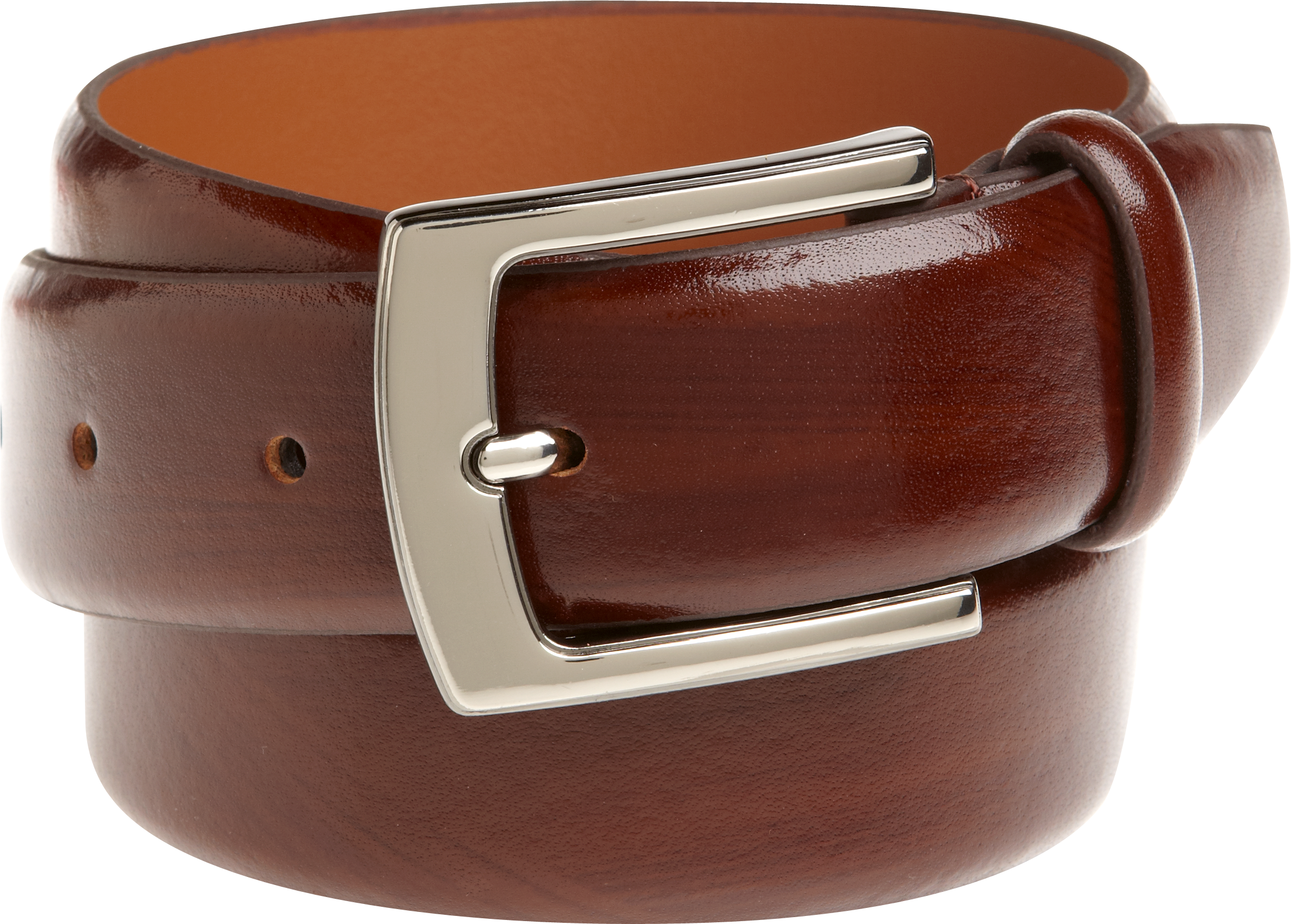 mens cognac belt