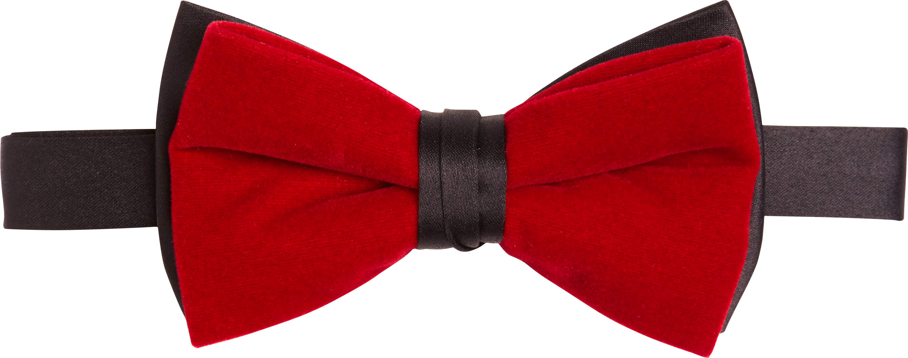 Calvin Klein Red & Black Bow Tie - Men's Bow Ties | Men's Wearhouse