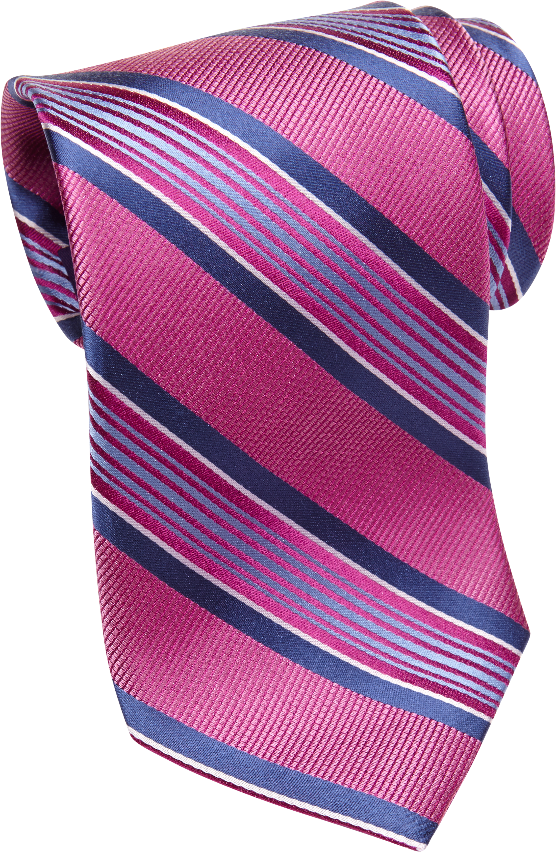 Pink Stripe Tie | Men's Wearhouse
