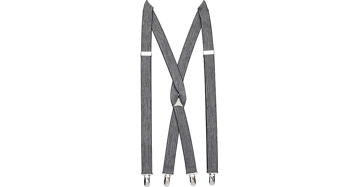 Egara Navy Clip Suspenders Men's Belts & Suspenders Men's Wearhouse