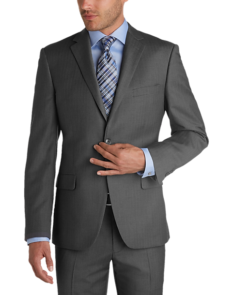Joseph Abboud White Label Gray Slim Fit Suit (Outlet) - Slim Fit | Men ...