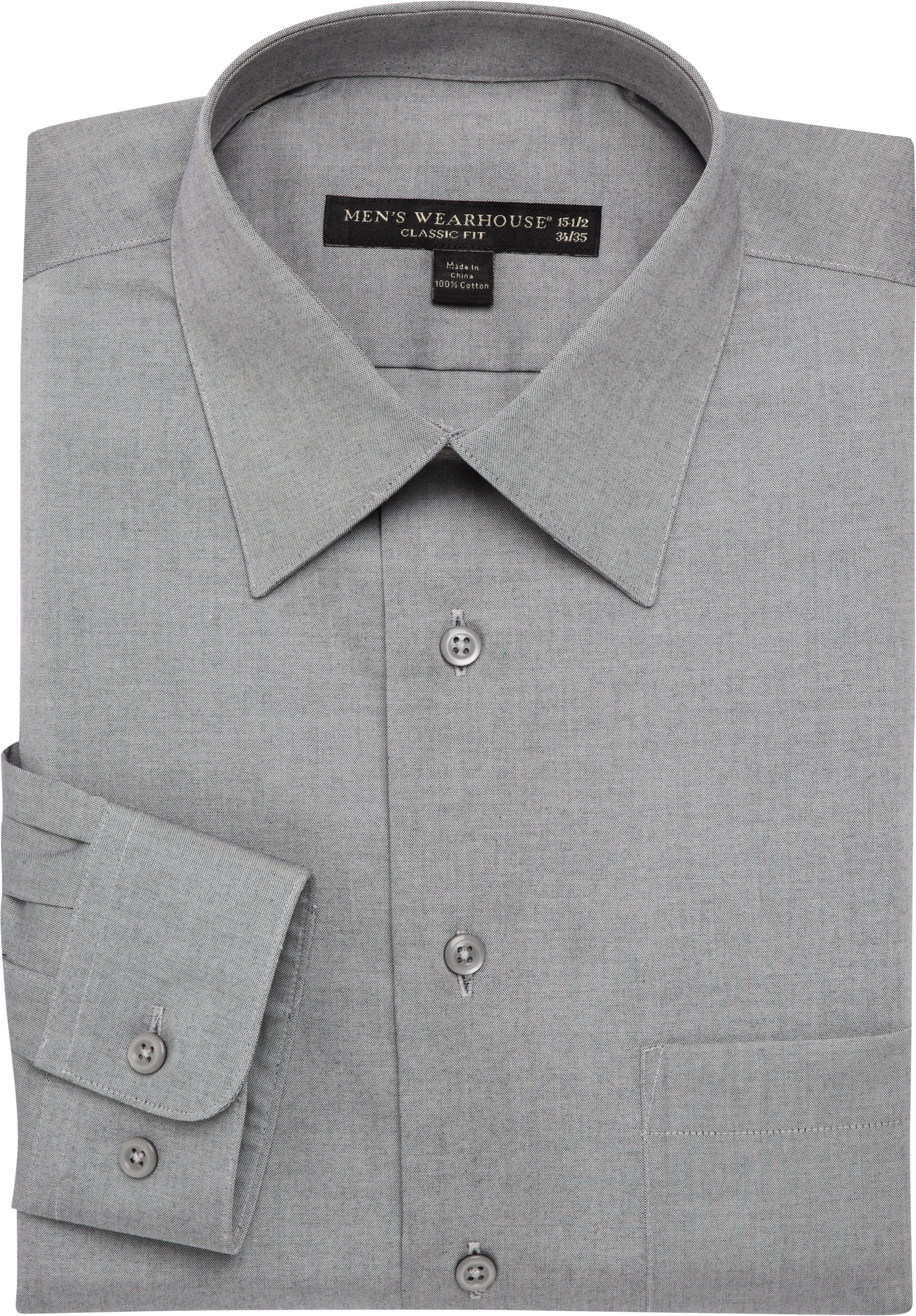 Mens Gray Dress Shirt | Men's Wearhouse | Male Gray Dress Shirt ...