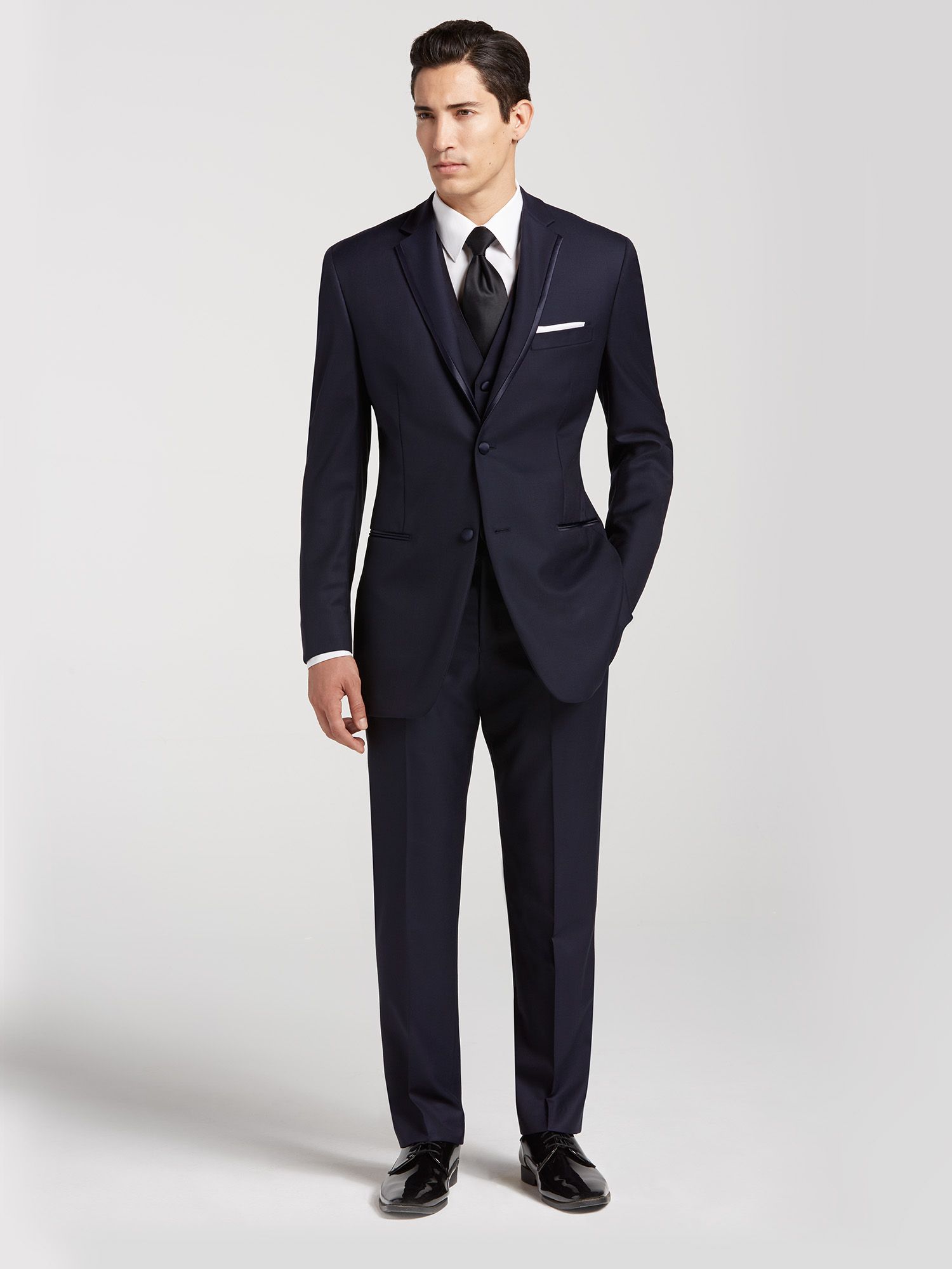 Navy Blue Tuxedo by Joseph Abboud | Tuxedo Rental | Men's Wearhouse