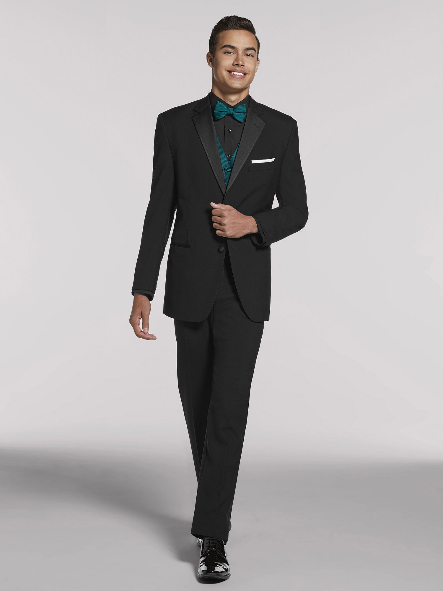 Joseph & Feiss Black Notch Lapel Prom Tuxedo Men's Wearhouse