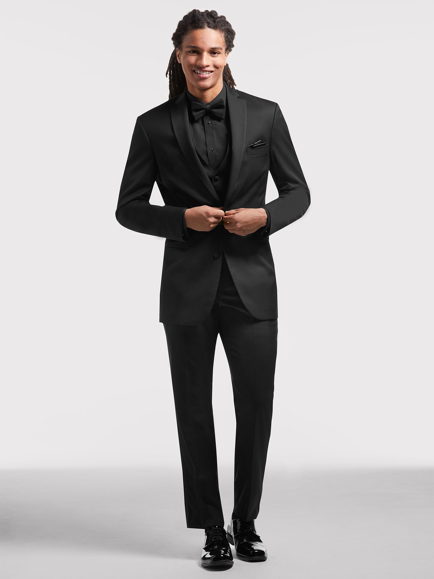 Womens Business Suit 2 Pieces  Black Suit Loose Women Office