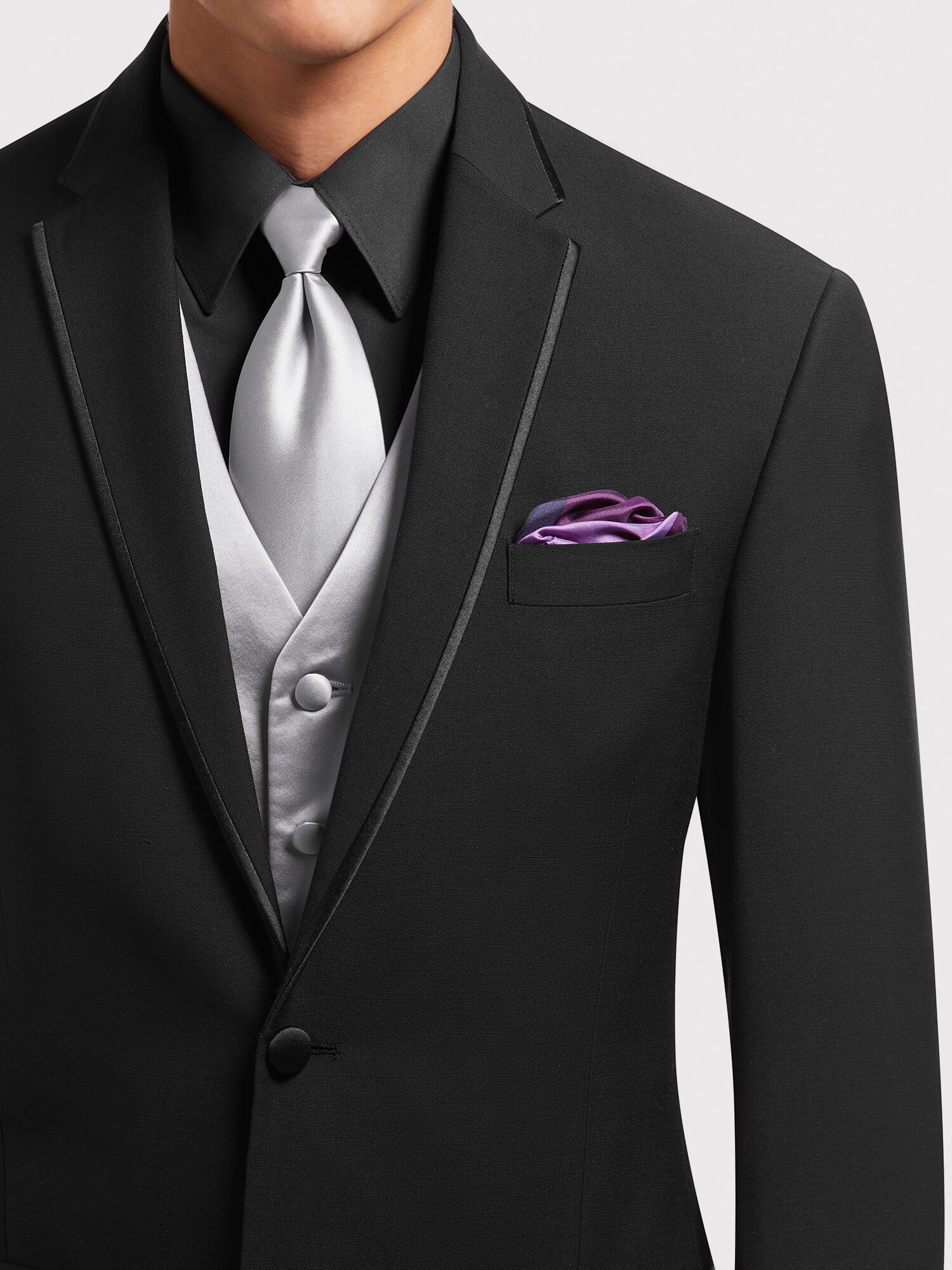 Classic Black Tux by Calvin Klein Tuxedo Rental