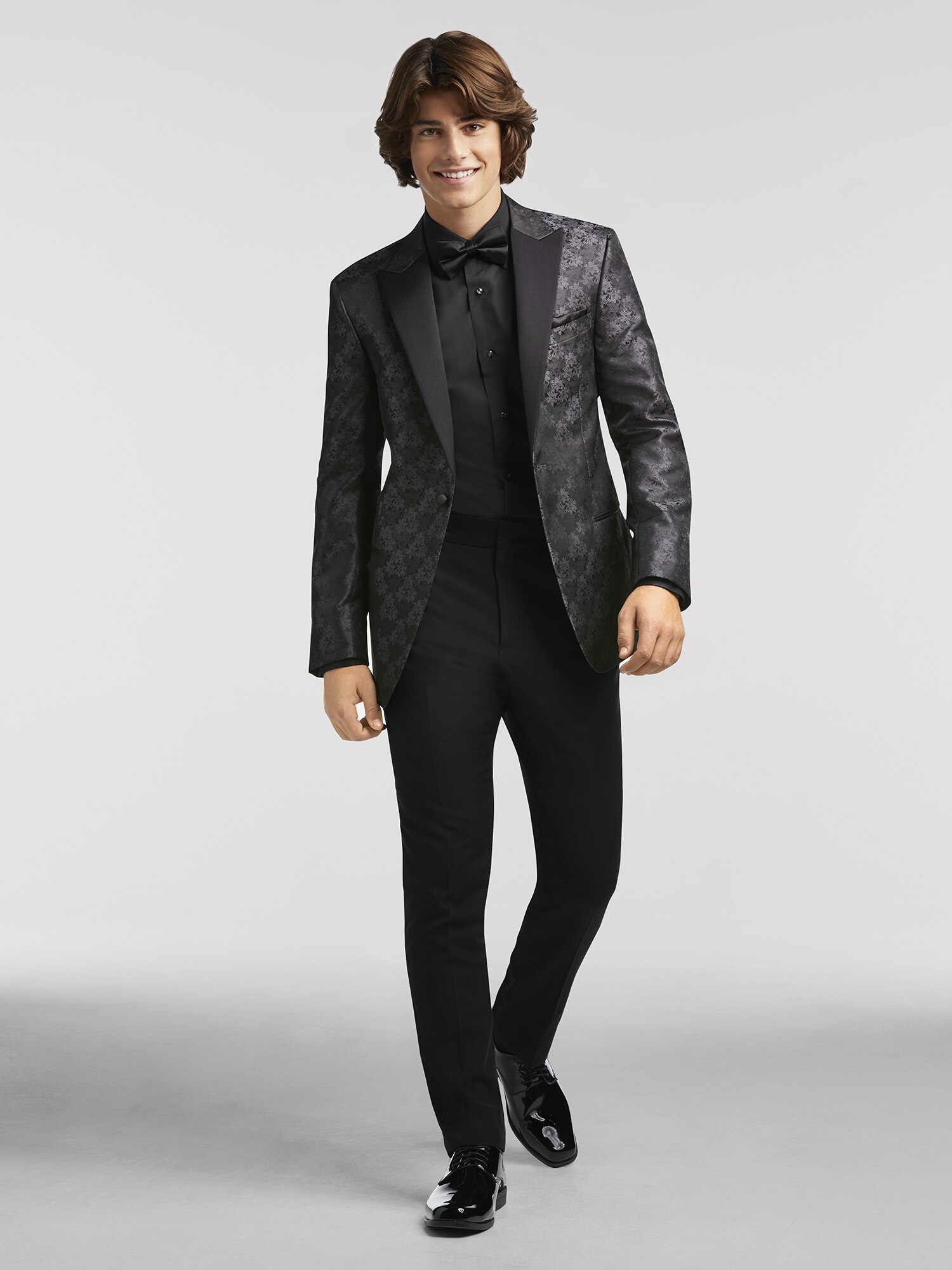 Charcoal Dinner Jacket Tux by Egara | Tuxedo Rental