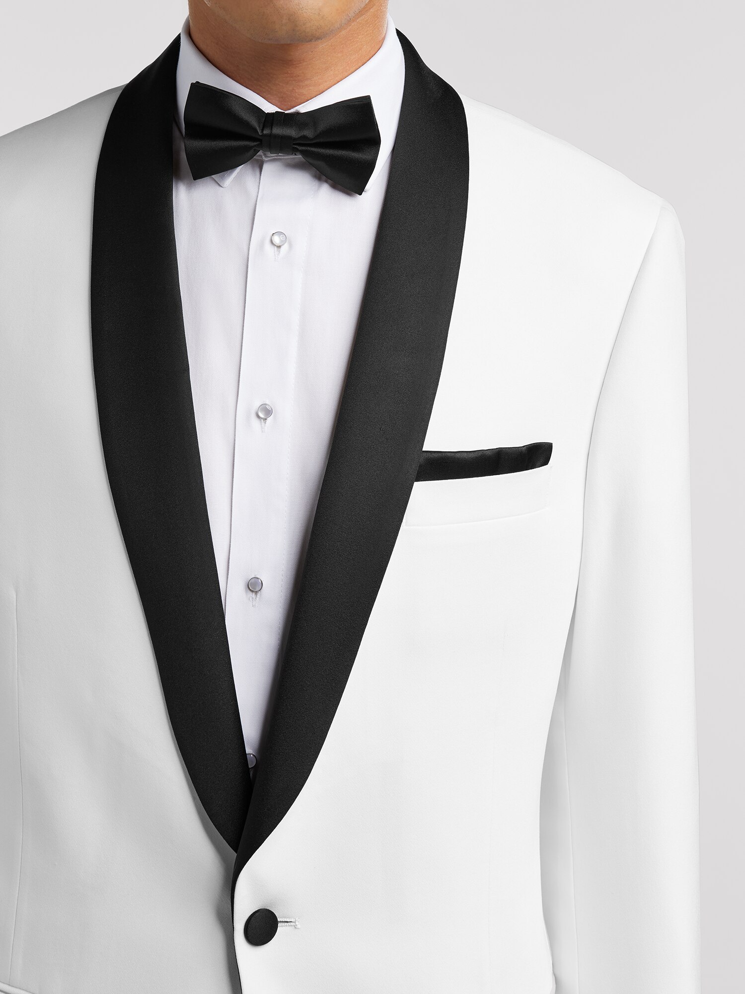 White Dinner Jacket Tux by Calvin Klein