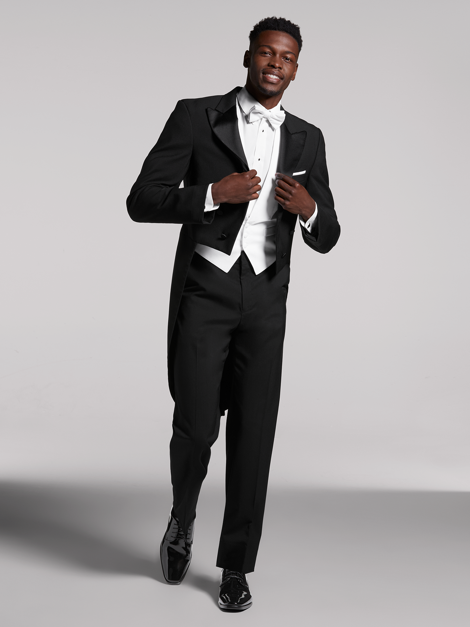 Mens 3 Piece Black Suit Blazer Groom Wedding Party Wear Dinner Tuxedo Coat  Pants