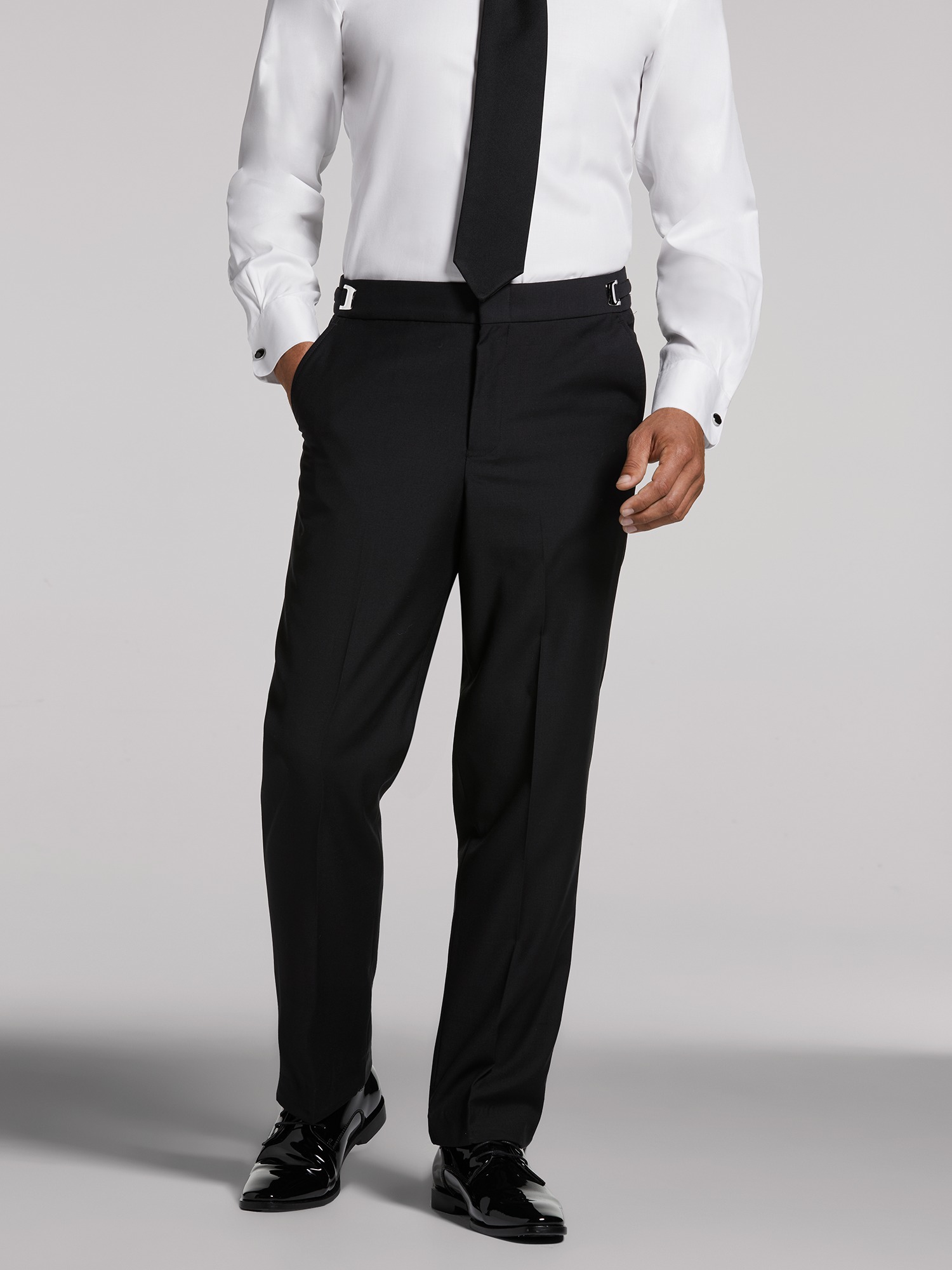 Black Shawl Lapel Tuxedo by Calvin Klein