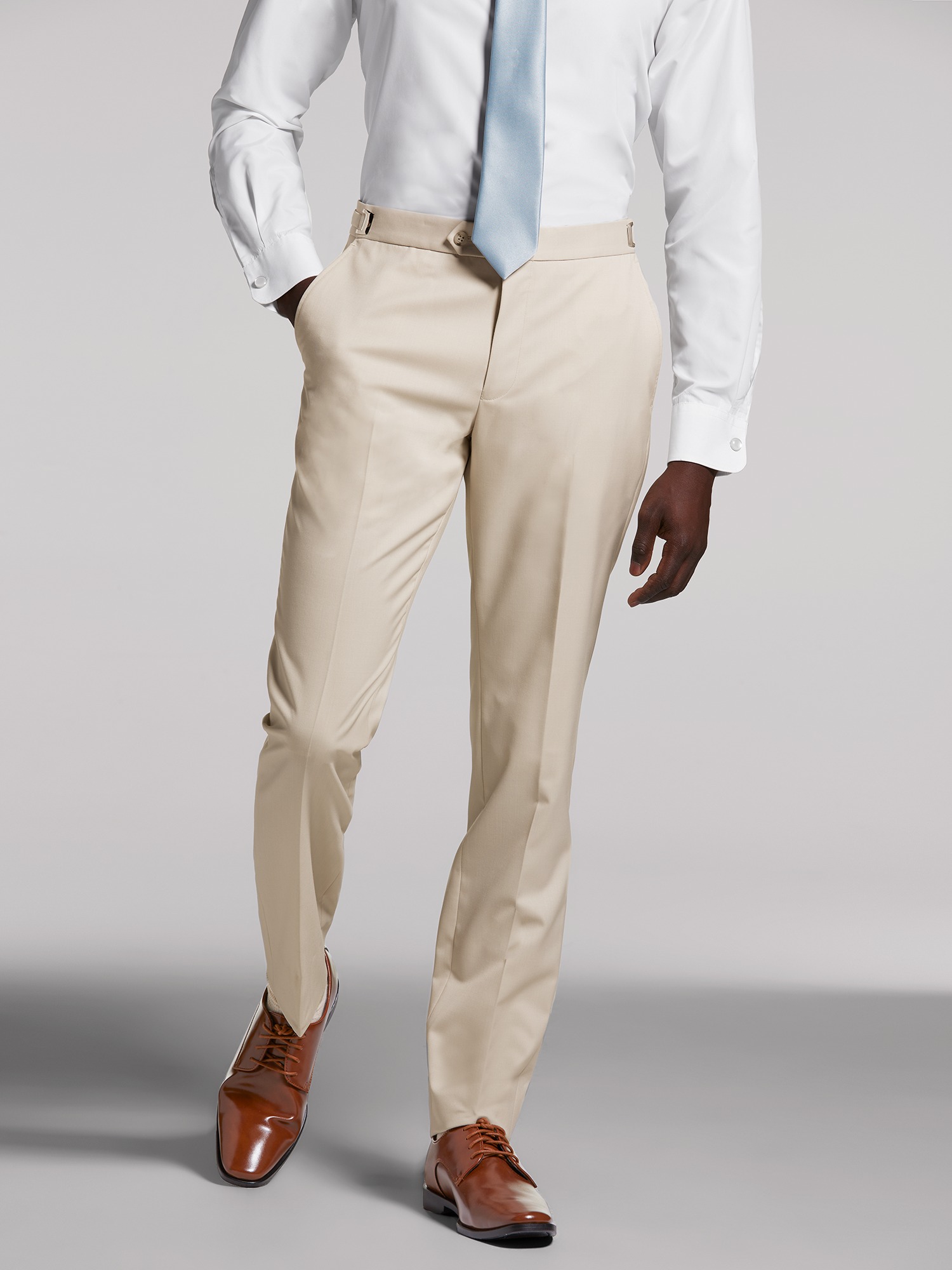 Tan Slim Fit Suit - Belmeade Mens Wear