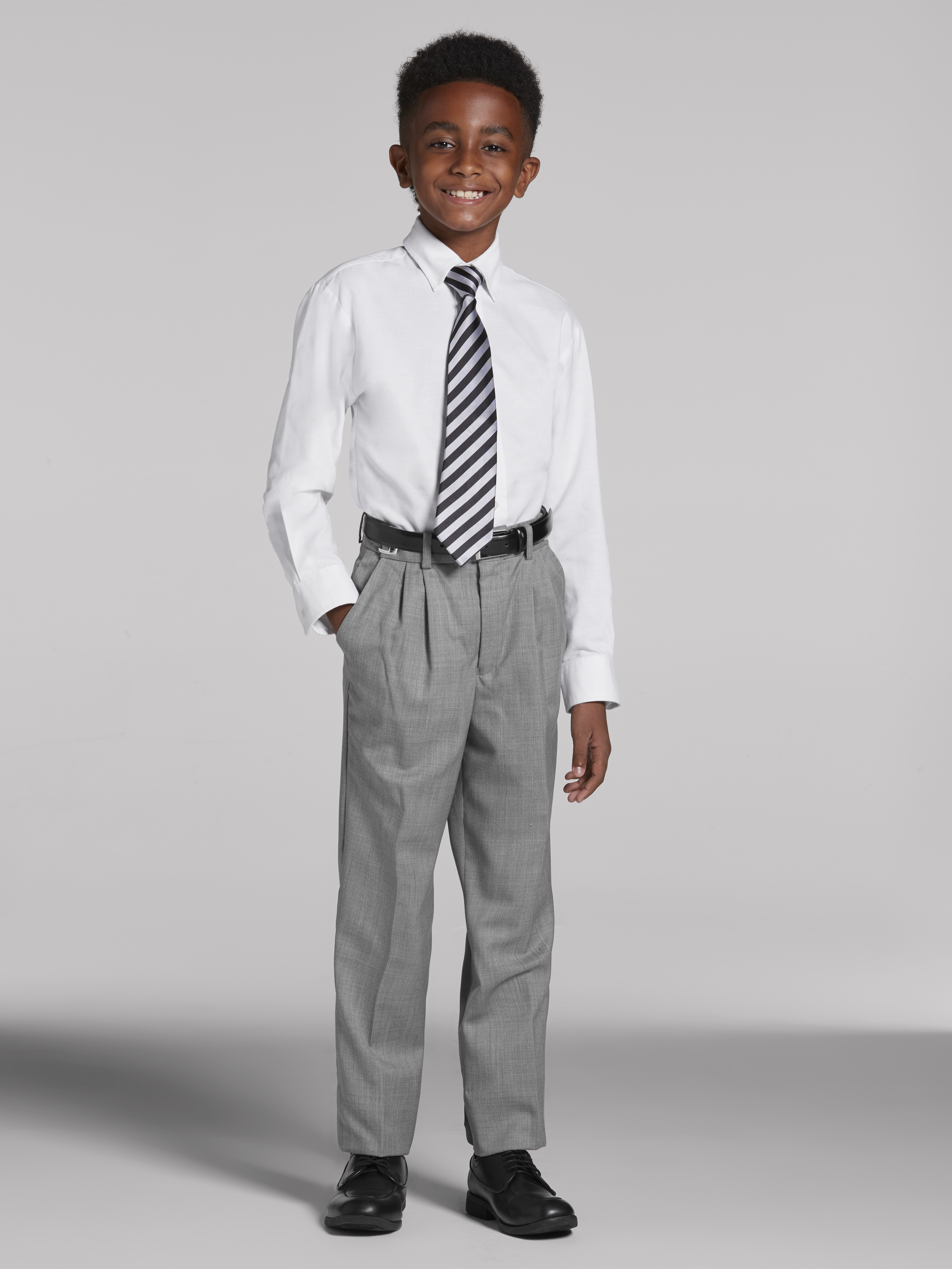 Boy's Gray Suit Rental by Joseph & Feiss