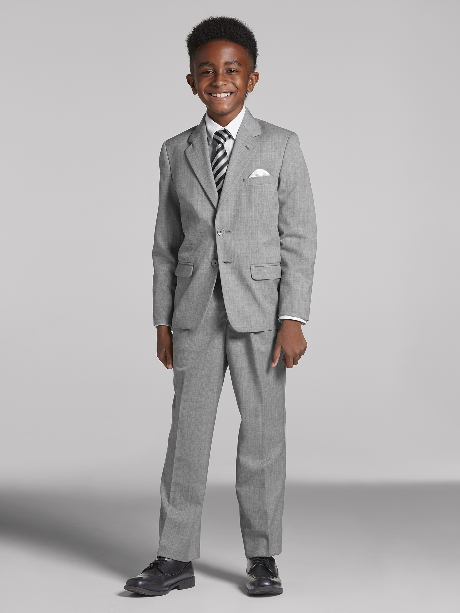 Boy's Gray Suit Rental by Joseph & Feiss