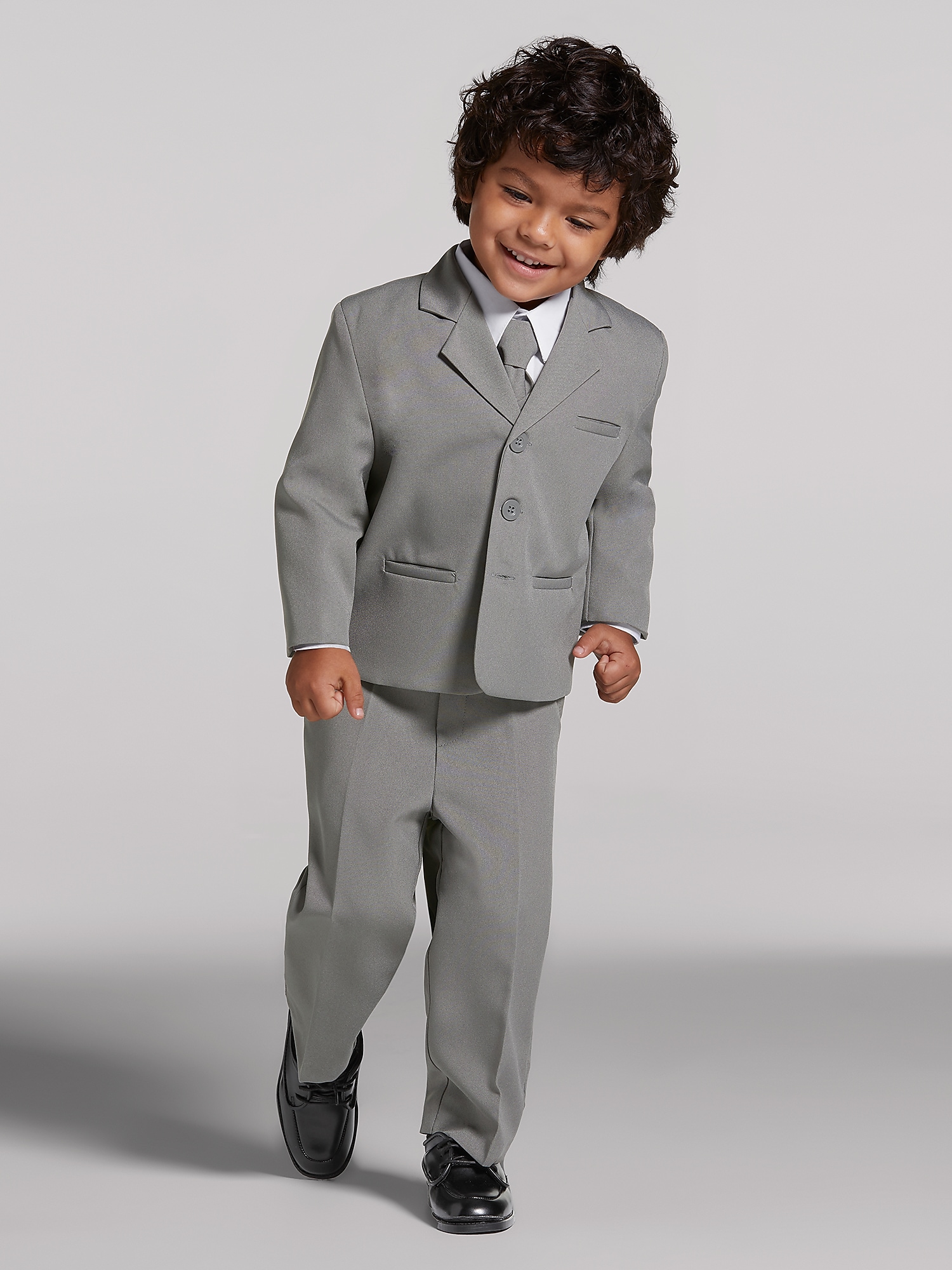 Peanut Butter Collection Gray Toddler's Tuxedo - Men's Boys Suits ...