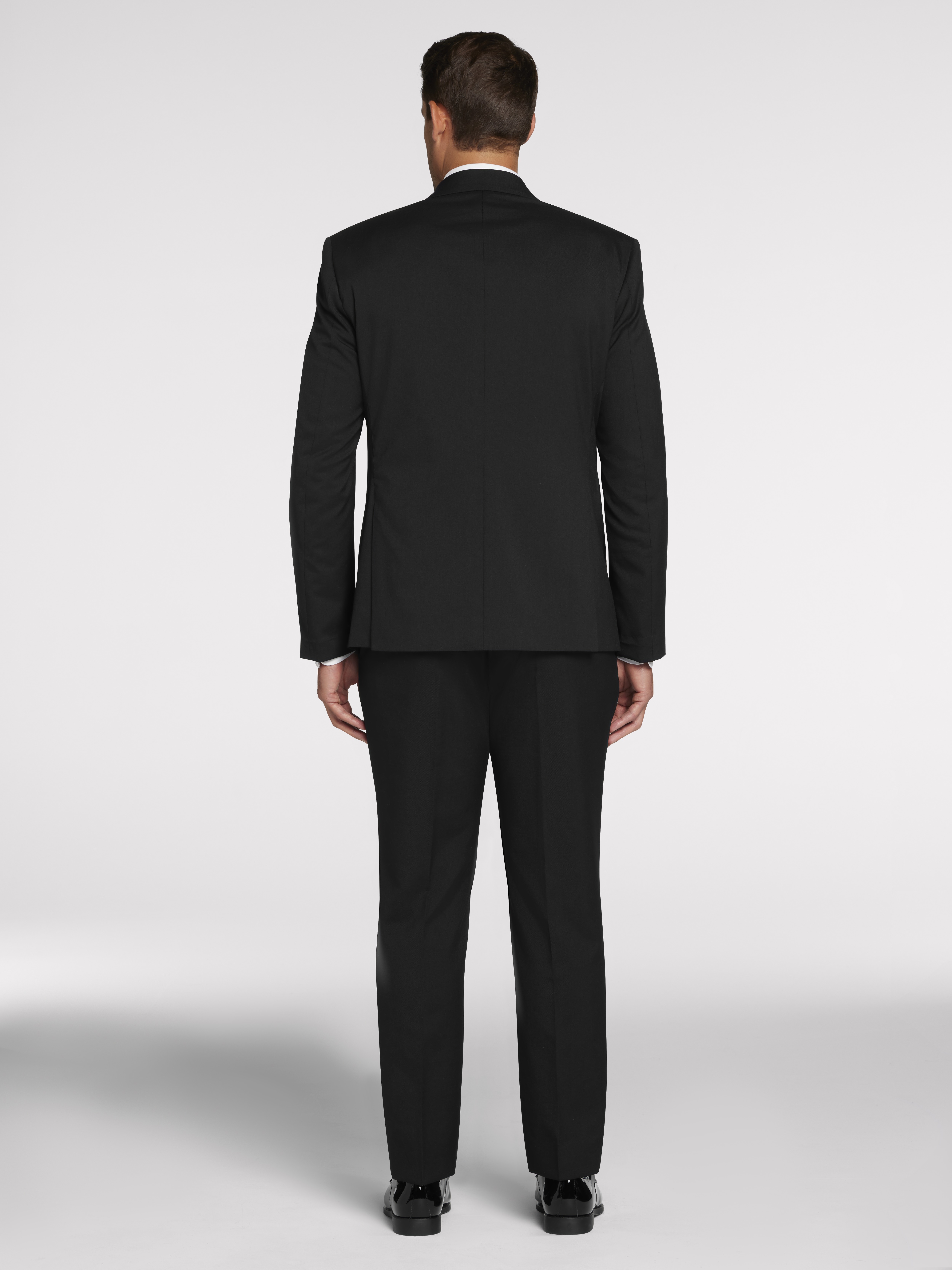 Awearness Kenneth Cole Performance Wool Black Suit