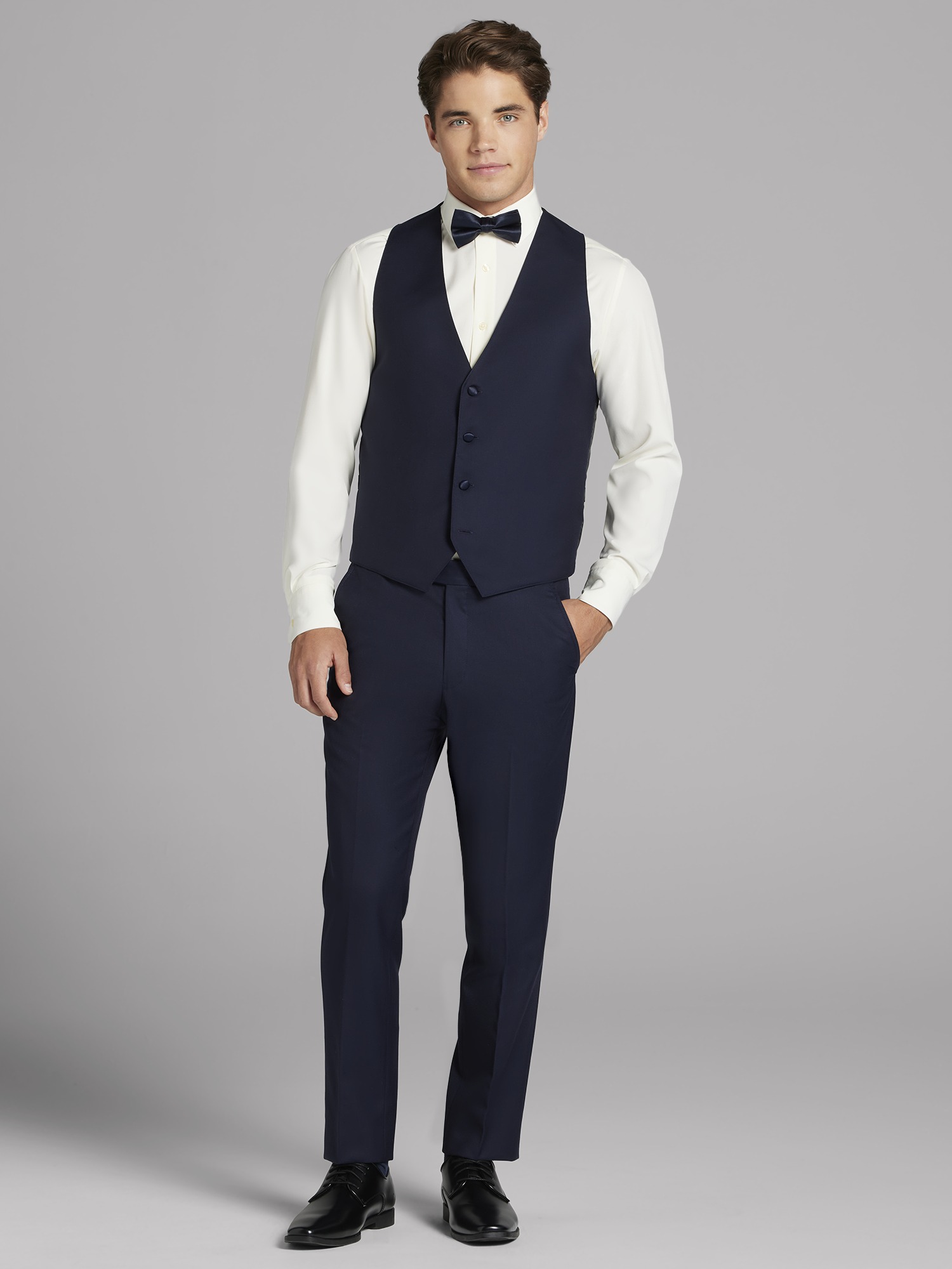 Bow Tie Blue Tux Prom Royal Blue Prom Suit Top