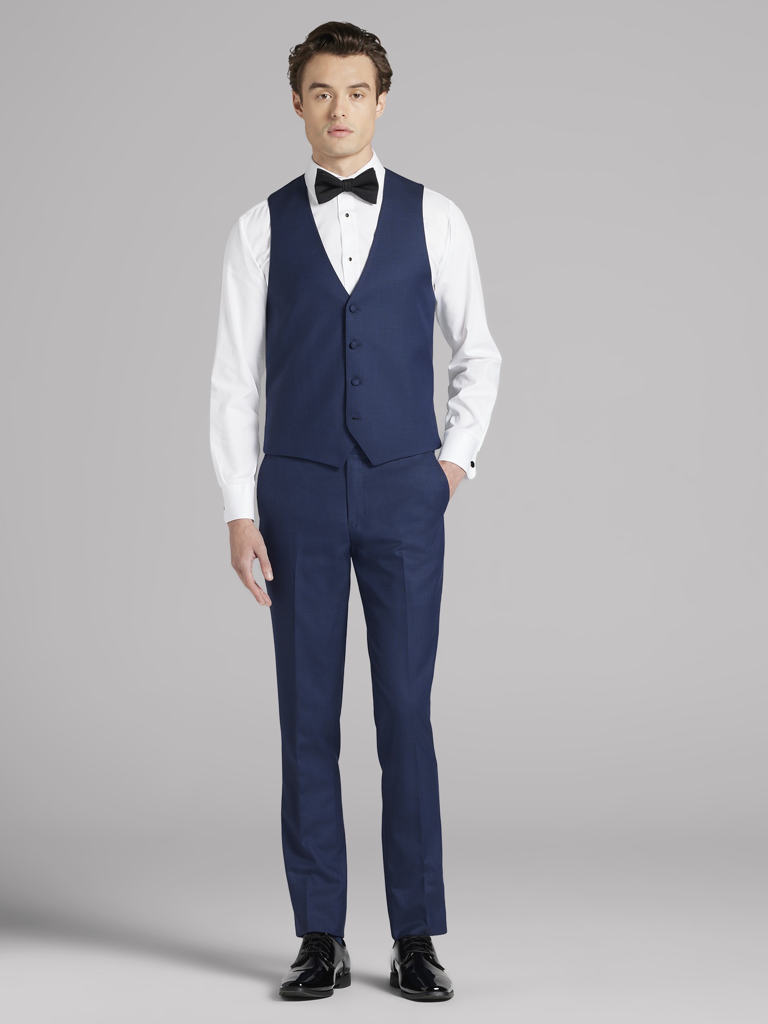 Midnight Notch Lapel Tux | Black by Vera Wang | Tuxedo Rental