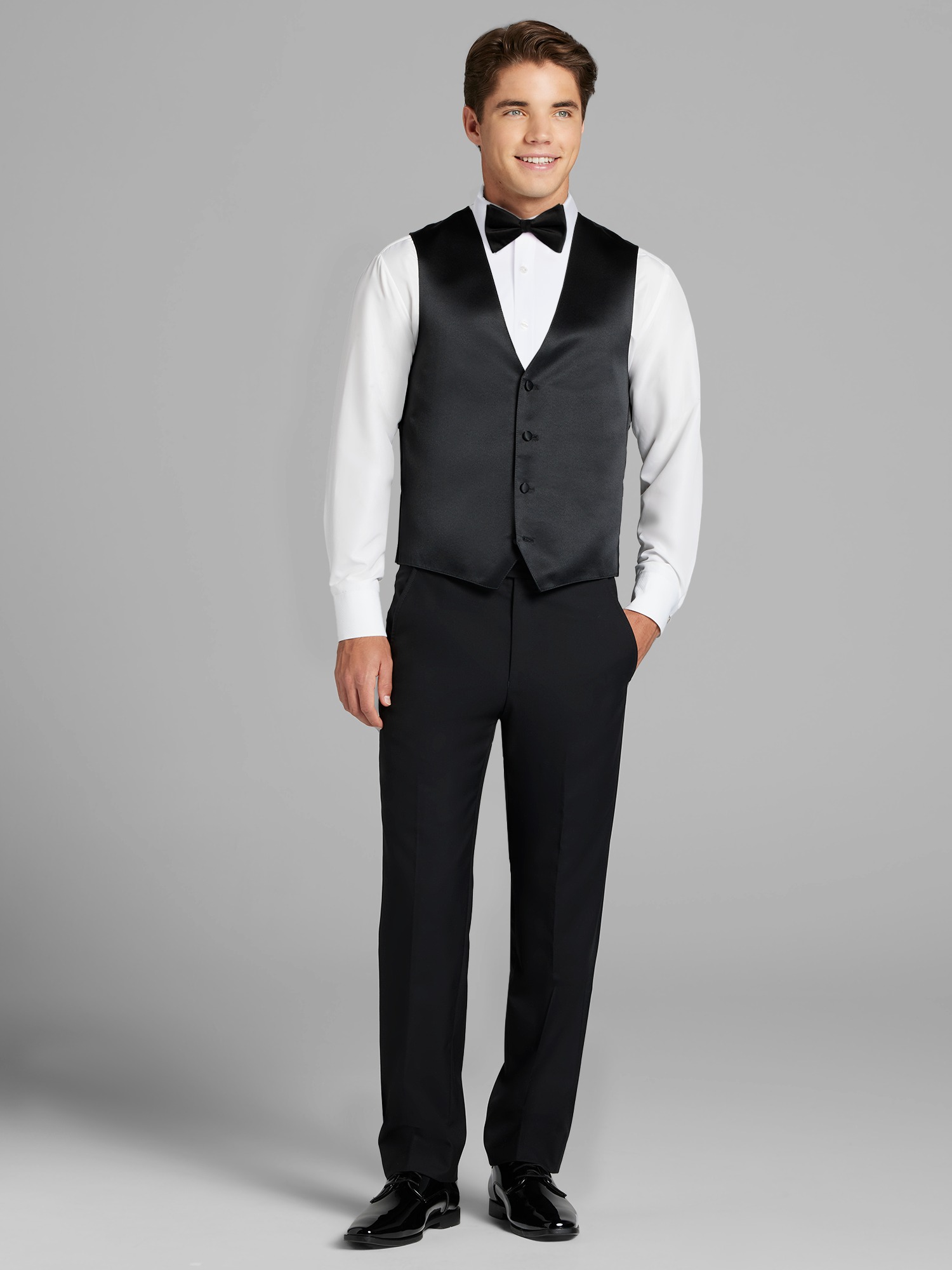 Calvin klein black shawl lapel tuxedo discount