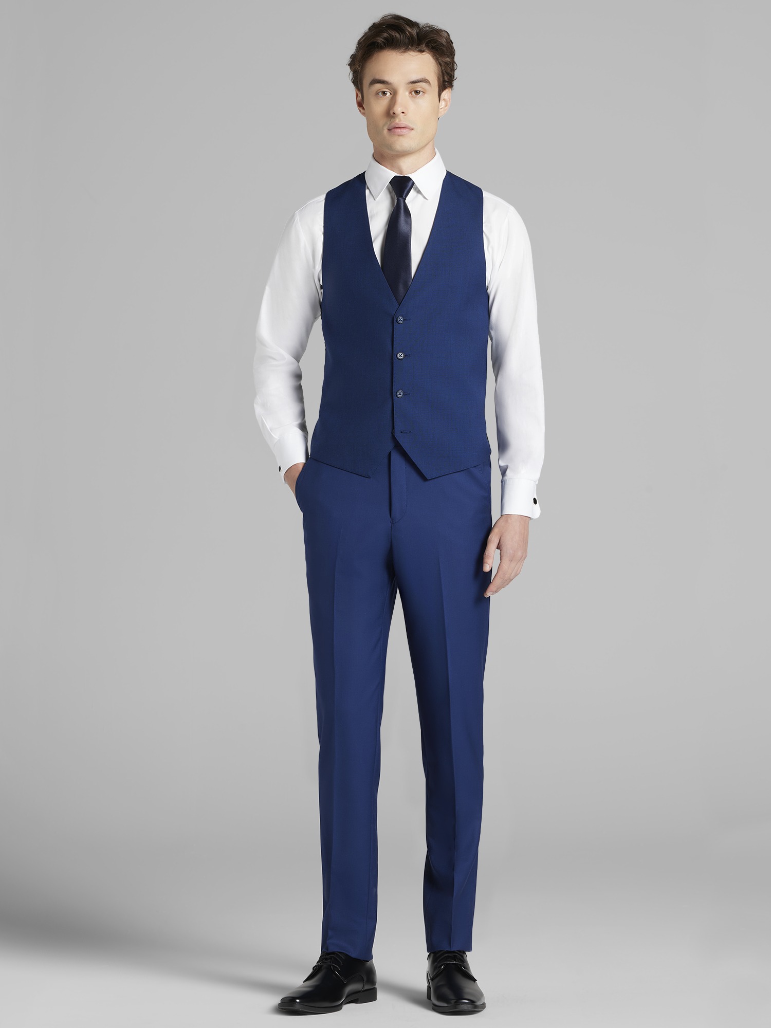 Blue Prom Suit by Calvin Klein Suit Rental