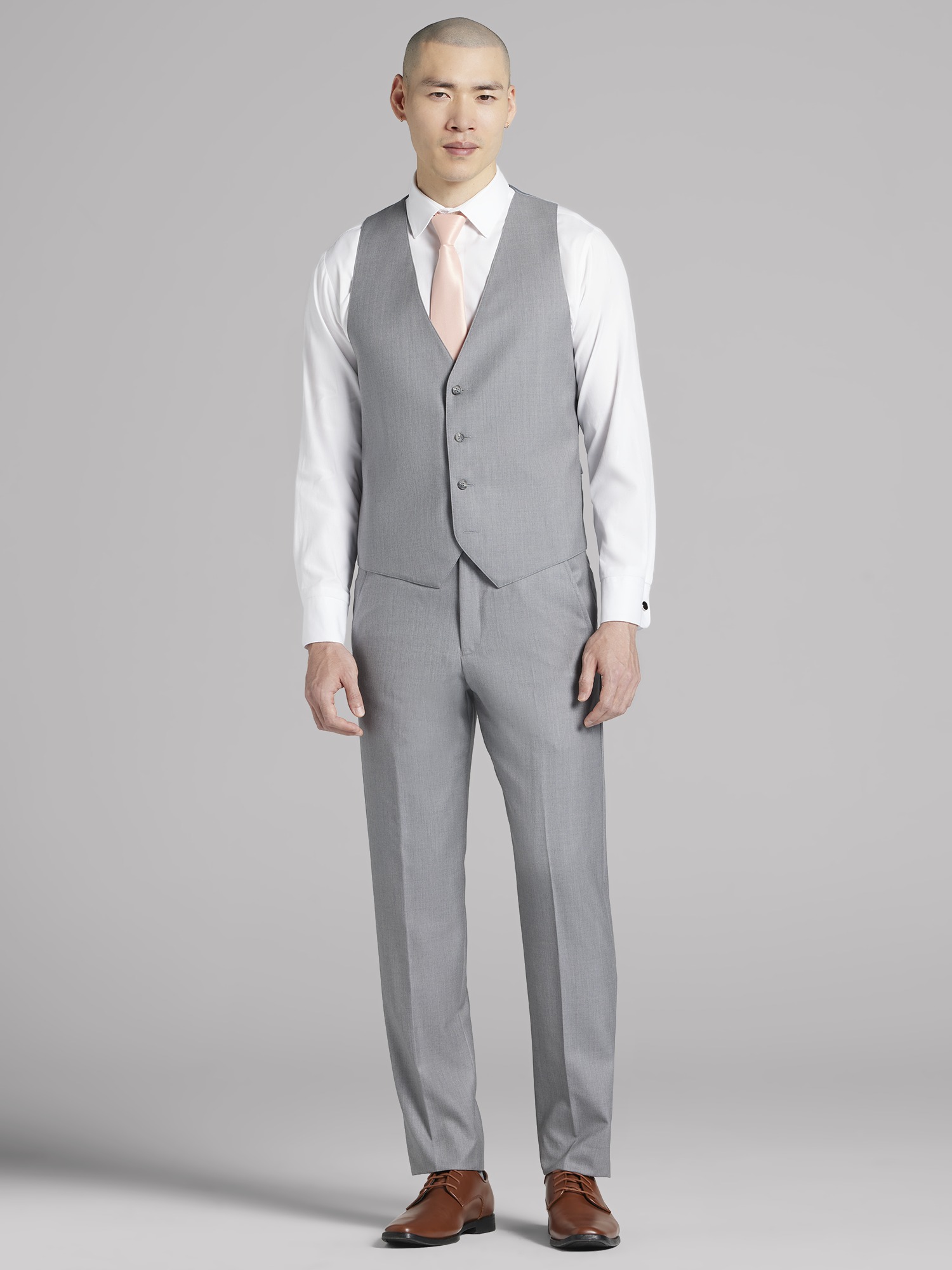 HUSBANDS ニットタイ Azazie Amethyst Necktie | Skinny, Knotty, Classic Widths