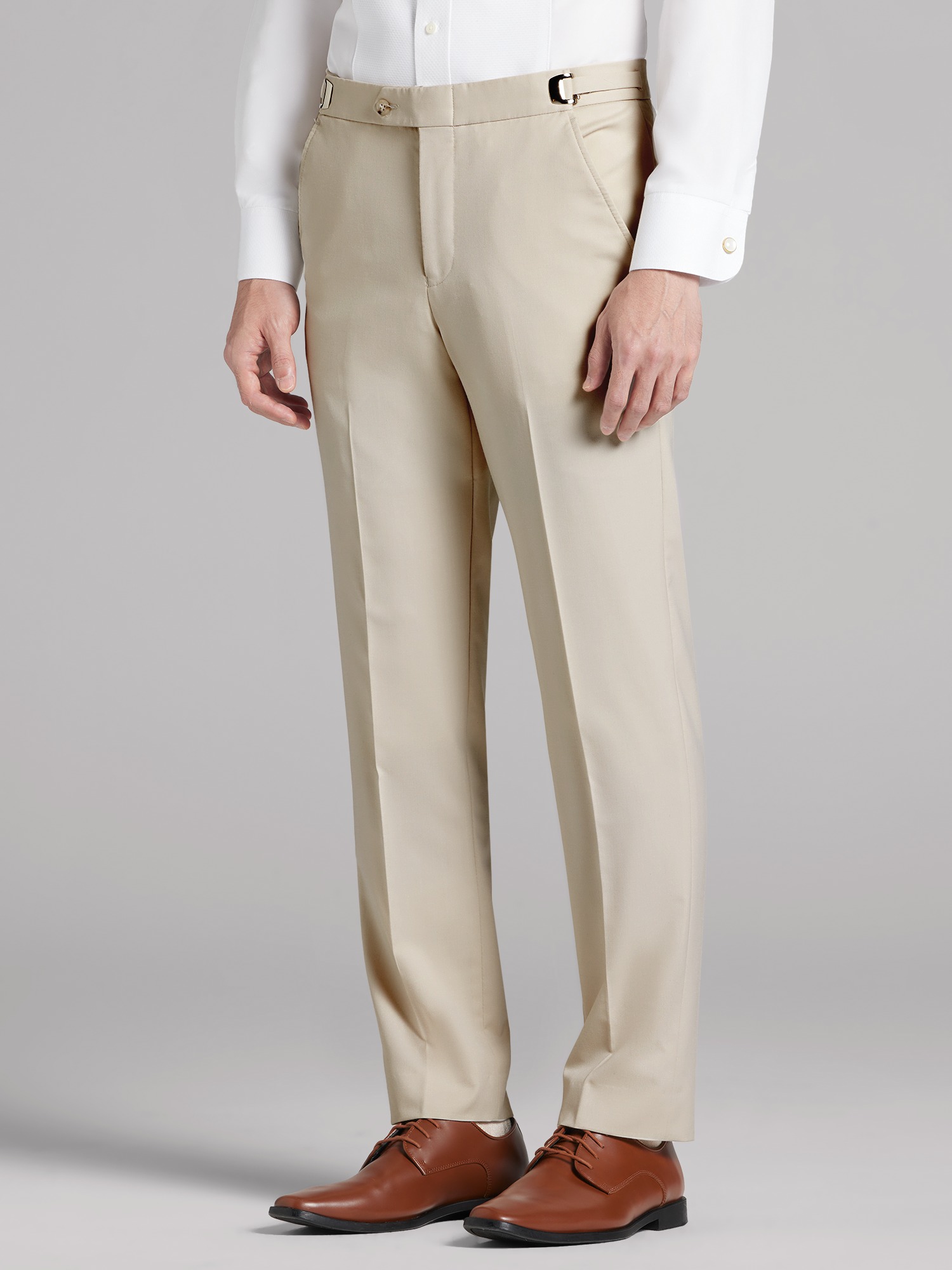 Pronto Uomo Performance Wool Tan Suit | Tuxedo Rental