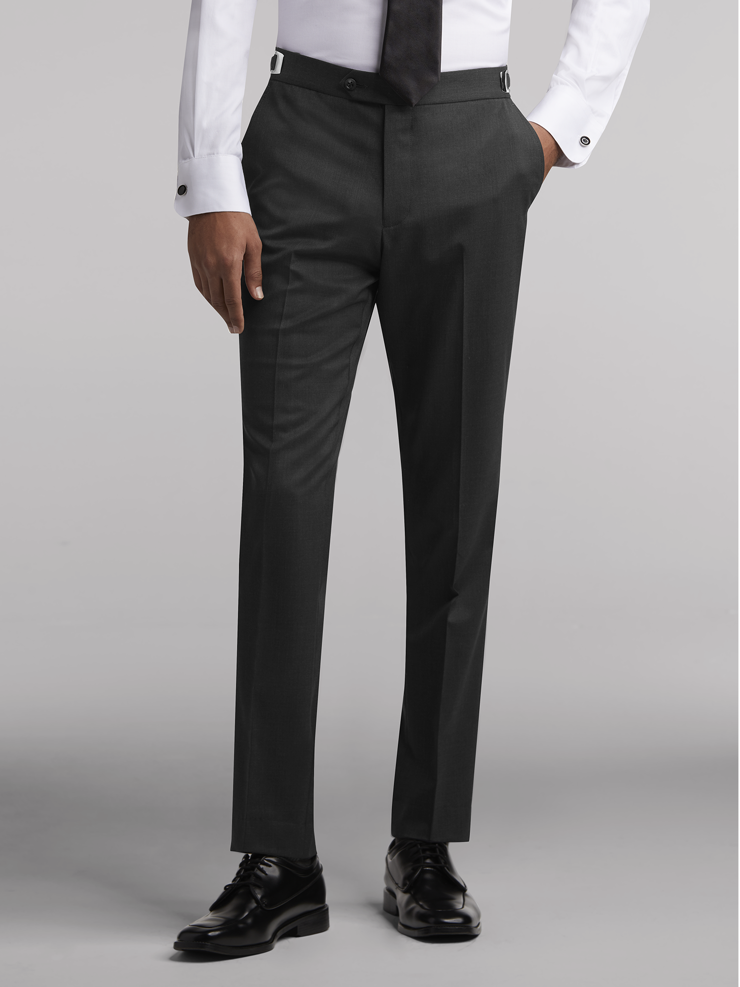 Calvin klein black suit pants best sale