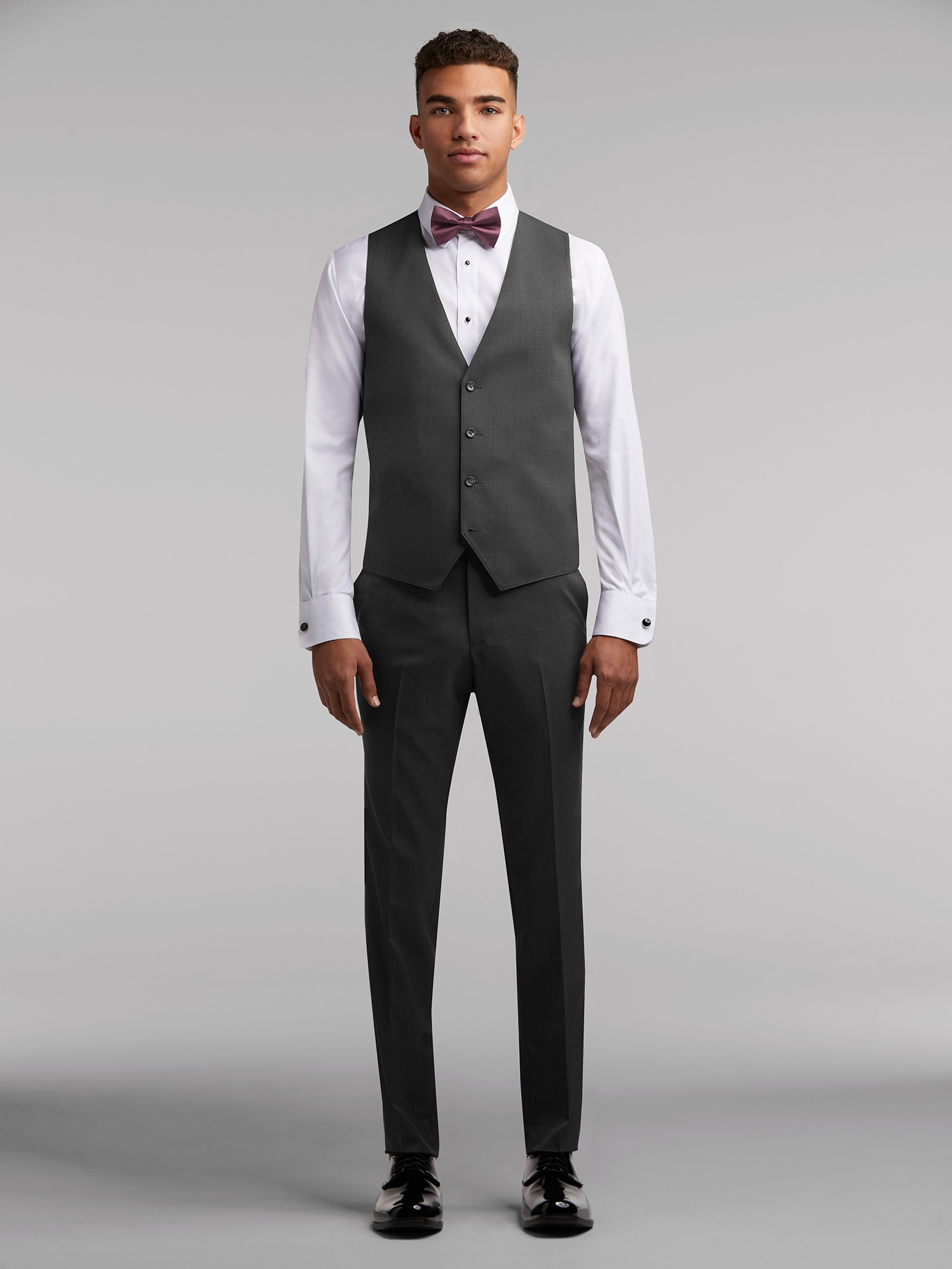 Charcoal Performance Tuxedo by Calvin Klein Tuxedo Rental