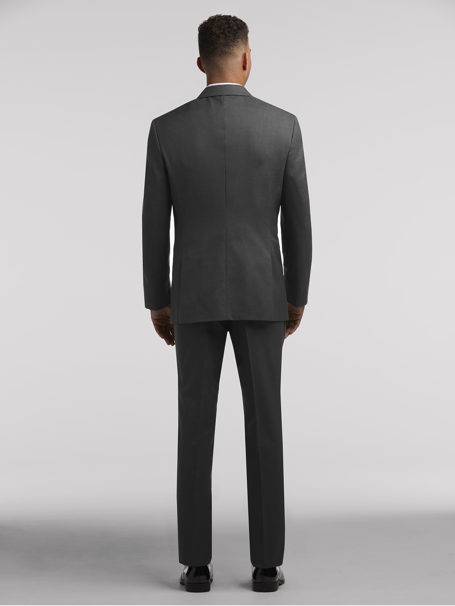 New Grey Ma Suits 2 Pieces Prom Suit Sim Fit Best Man Groomsman