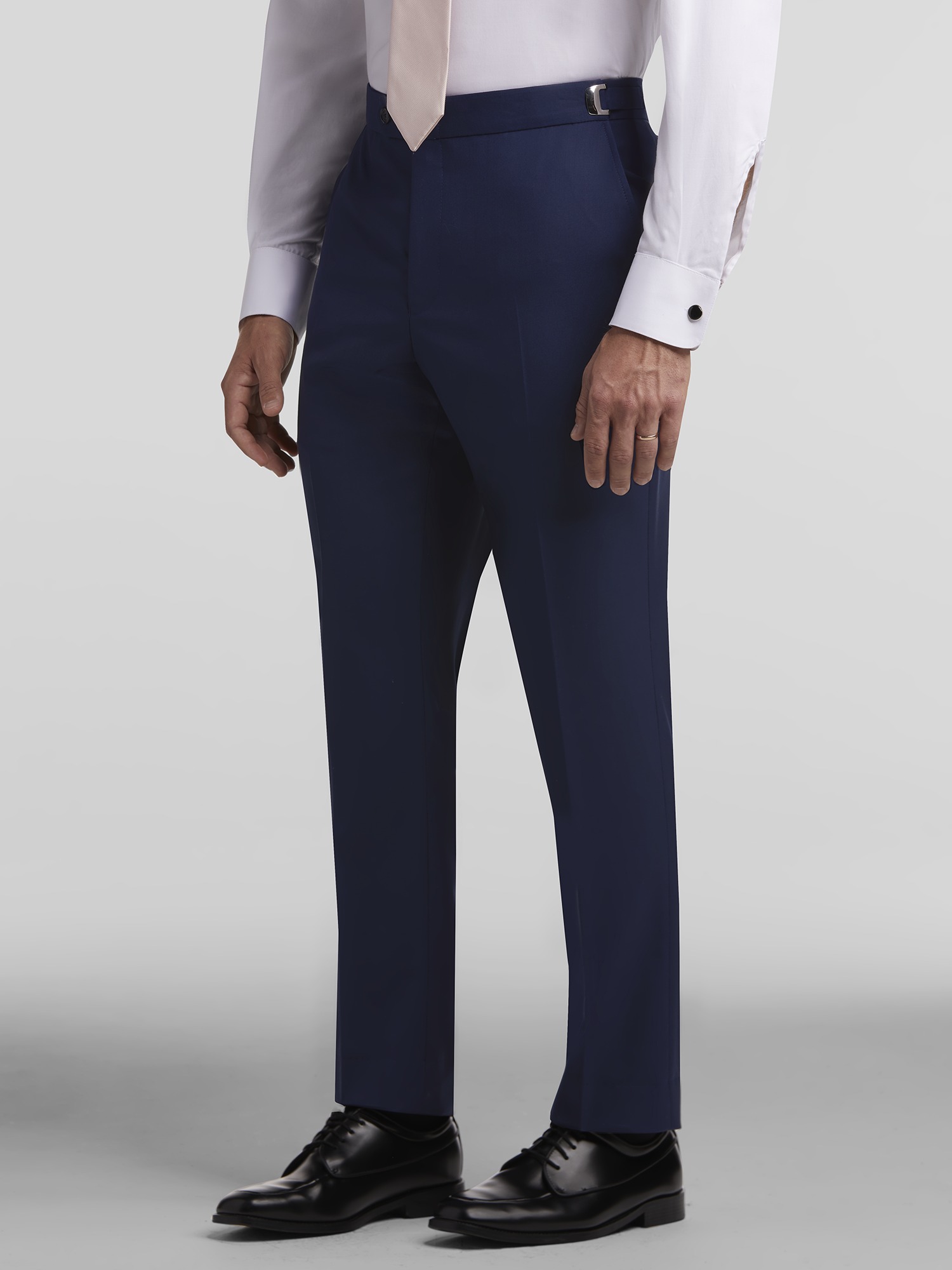 Navy blue tuxedo pants for dressing up daily